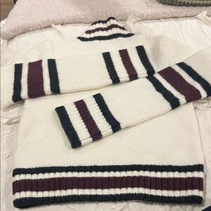 BEAUTIFUL Madewell striped sweater size small NWT